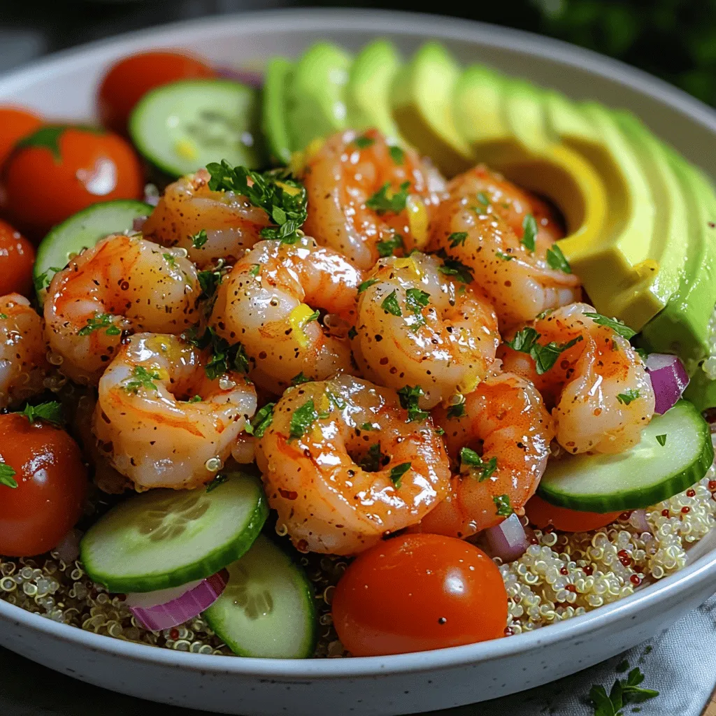When it comes to vibrant and wholesome meals, few dishes can rival the appeal of Zesty Lemon Garlic Shrimp & Quinoa Bowls. This delightful recipe combines succulent shrimp with fluffy quinoa, all enveloped in a bright and tangy lemon garlic dressing that invigorates the taste buds. Perfect for lunch or dinner, these bowls are not only packed with flavor but also brimming with health benefits, making them an ideal choice for anyone looking to nourish their body without sacrificing taste.