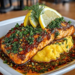 In today's fast-paced world, finding a meal that is both healthy and satisfying can often feel like a daunting task. Enter the Savory Baked Salmon with Sweet Potato Mash—a delightful dish that not only pleases the palate but also nourishes the body. This recipe combines the rich flavors of salmon with the creamy sweetness of mashed sweet potatoes, creating a wholesome meal that is perfect for any day of the week. Whether you're looking to impress dinner guests or simply want to treat yourself to a nutritious feast, this dish is sure to become a favorite in your culinary repertoire.
