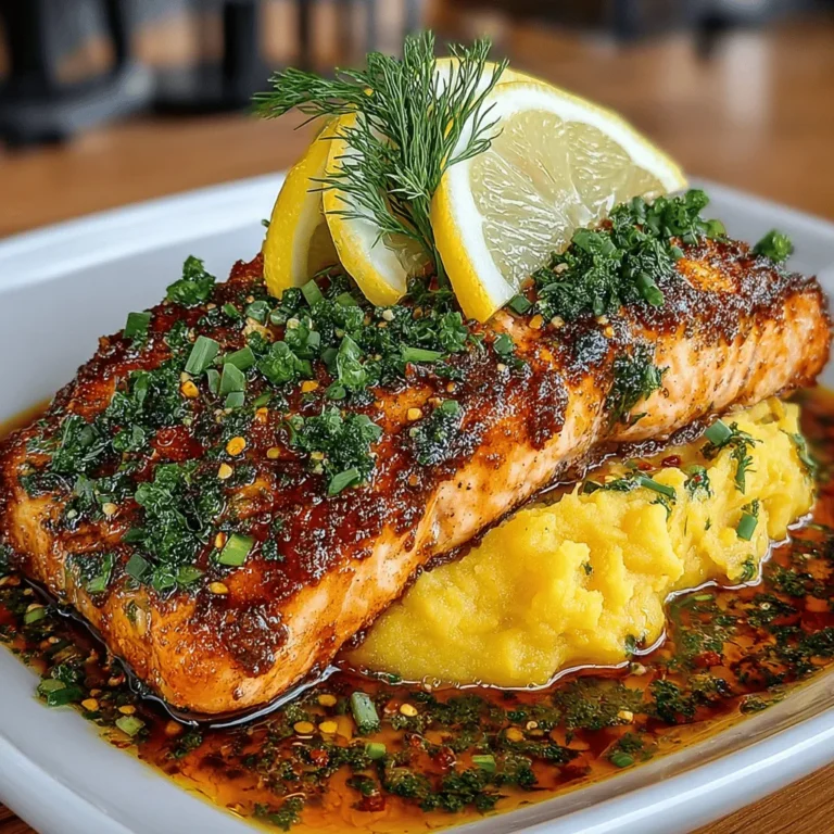 In today's fast-paced world, finding a meal that is both healthy and satisfying can often feel like a daunting task. Enter the Savory Baked Salmon with Sweet Potato Mash—a delightful dish that not only pleases the palate but also nourishes the body. This recipe combines the rich flavors of salmon with the creamy sweetness of mashed sweet potatoes, creating a wholesome meal that is perfect for any day of the week. Whether you're looking to impress dinner guests or simply want to treat yourself to a nutritious feast, this dish is sure to become a favorite in your culinary repertoire.