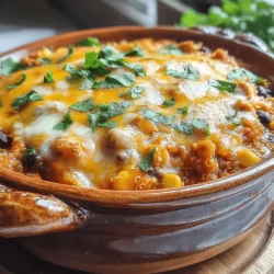 Explore the delicious and nutritious world of casseroles with our Cheesy Turkey & Quinoa Casserole recipe. This dish combines protein-rich ground turkey with wholesome quinoa and colorful vegetables, making it an ideal choice for families seeking a balanced meal. With its creamy cheese blend and vibrant flavors, this casserole is not only satisfying but also easy to prepare, ensuring that you’ll want to add it to your weekly meal rotation.