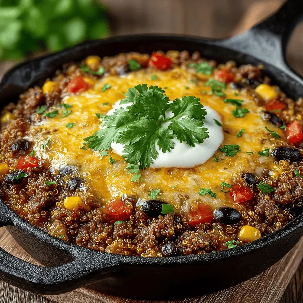 In the fast-paced world we live in, finding the perfect balance between nutritious meals and convenience can often feel like a daunting task. Enter the One-Pan Cheesy Beef and Quinoa Casserole—a delightful dish that checks all the boxes for flavor, simplicity, and wholesome ingredients. This recipe is not only easy to prepare but also packed with protein and essential nutrients, making it a family favorite that can be on the dinner table in under an hour. In this article, we will explore the ingredients, cooking techniques, and nutritional benefits of this delicious casserole while providing a comprehensive guide to ensure your cooking experience is enjoyable and rewarding.