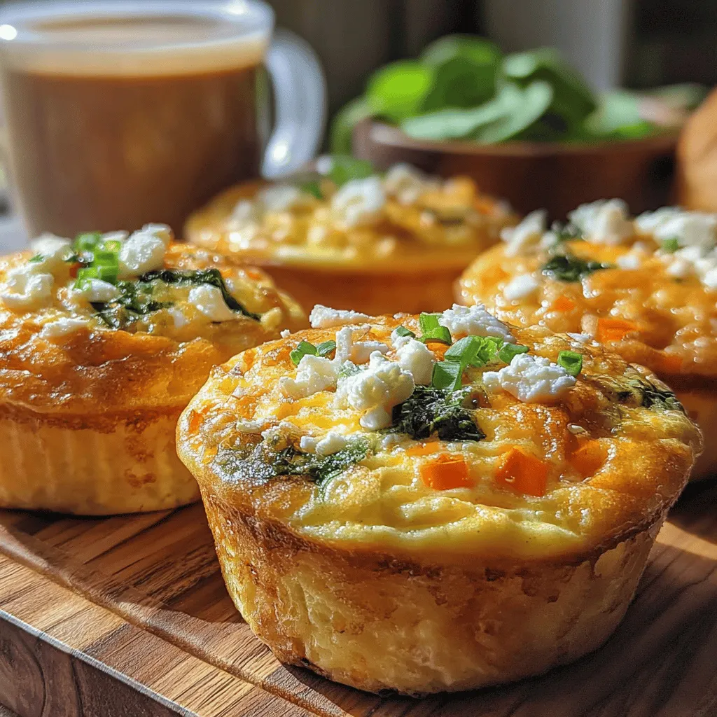 Savory Spinach and Feta Egg Muffins are a delightful and nutritious option for breakfast, snacks, or even lunch. Packed with protein and vitamins from fresh spinach and the rich flavor of feta cheese, these muffins cater to health-conscious eaters without compromising on taste. This article will guide you through the recipe while also exploring the nutritional benefits, versatility, and serving suggestions to elevate your culinary experience.
