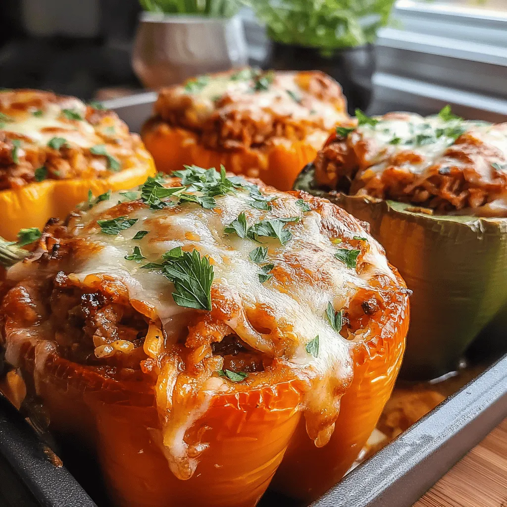 Turkey-stuffed bell peppers are a vibrant and nutritious dish that not only tantalizes the taste buds but also provides a feast for the eyes. This wholesome meal combines the savory flavors of seasoned ground turkey with the crispness of fresh bell peppers, creating a delightful harmony of textures and tastes. Ideal for family dinners or meal prep, these stuffed peppers are as versatile as they are delicious.