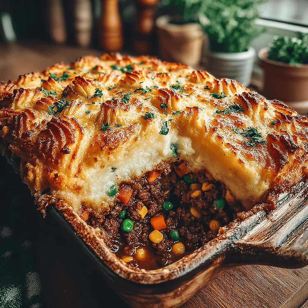 - 2 large sweet potatoes - 1 pound ground turkey - 1 medium onion, diced - 2 cloves garlic, minced - 1 cup carrots, diced - 1 cup peas (fresh or frozen) - 2 tablespoons tomato paste - 1 tablespoon Worcestershire sauce - 1 teaspoon dried thyme - 1 teaspoon salt - 1/2 teaspoon black pepper - 1/4 cup milk (or cream) - 2 tablespoons butter - Optional: 1/4 teaspoon cinnamon or nutmeg for the sweet potato topping