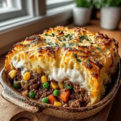 - 2 large sweet potatoes - 1 pound ground turkey - 1 medium onion, diced - 2 cloves garlic, minced - 1 cup carrots, diced - 1 cup peas (fresh or frozen) - 2 tablespoons tomato paste - 1 tablespoon Worcestershire sauce - 1 teaspoon dried thyme - 1 teaspoon salt - 1/2 teaspoon black pepper - 1/4 cup milk (or cream) - 2 tablespoons butter - Optional: 1/4 teaspoon cinnamon or nutmeg for the sweet potato topping