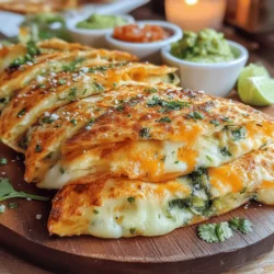 Quesadillas are a beloved staple in many kitchens, celebrated for their versatility and ability to adapt to various flavors. Whether enjoyed as a snack, a meal, or a party appetizer, quesadillas can be customized to satisfy any craving. One delightful twist on this classic dish is the Spinach Artichoke Quesadilla, which offers a healthier option without sacrificing flavor.