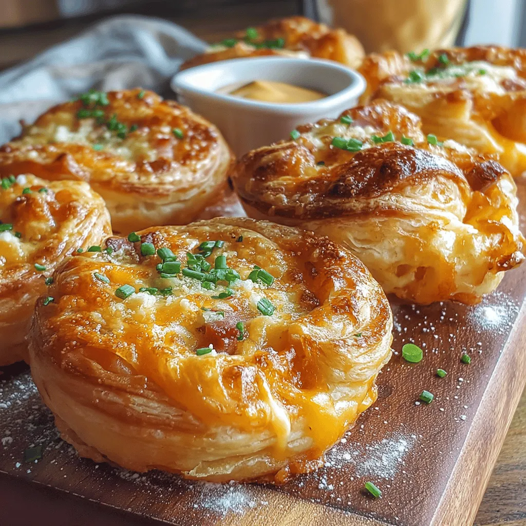 Cheesy Ham and Cheese Puff Pastries are a delightful treat that combines the rich flavors of ham and cheese enveloped in flaky, golden pastry. These pastries are perfect for any occasion, whether you're hosting a party, looking for a quick snack, or preparing a cozy meal at home. Their enticing aroma and satisfying texture make them a favorite among both adults and children alike.