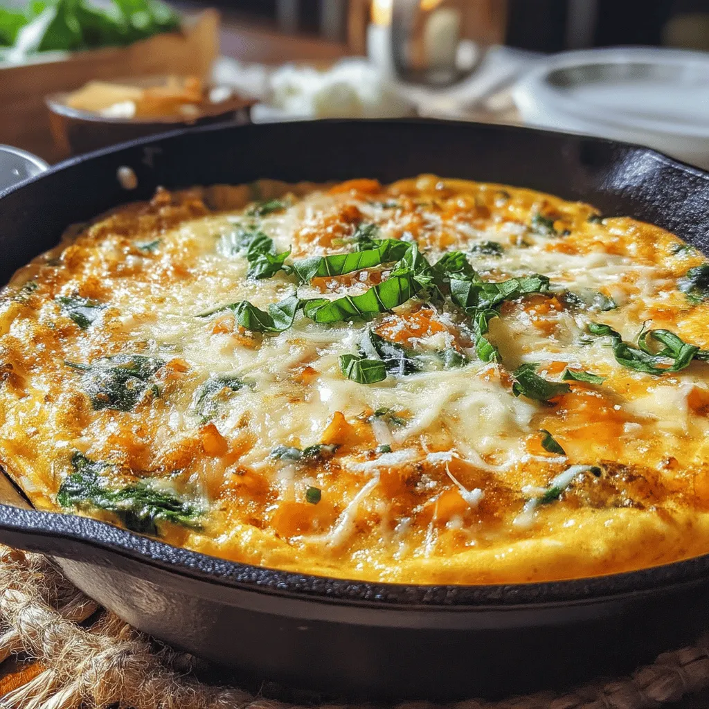 The Cheesy Spinach and Red Pepper Frittata is a versatile dish that perfectly balances flavor, nutrition, and convenience. Whether you're seeking a hearty breakfast, a satisfying lunch, or a delightful dinner option, this frittata fits the bill. Packed with fresh vegetables, protein-rich eggs, and melty cheese, it offers a delicious way to incorporate greens into your diet. With simple ingredients and straightforward preparation, you can whip this dish up in no time, making it ideal for busy weekdays or leisurely weekends. In this article, we'll delve into the recipe, explore its nutritional benefits, and offer insights on how to customize it to your taste.