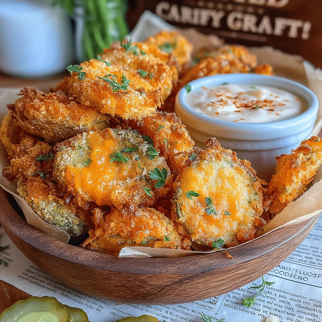Southern cuisine is celebrated for its bold flavors and comforting dishes, with fried pickles standing out as a beloved crowd-pleaser. These crispy bites encapsulate the essence of Southern cooking, offering a tangy crunch that's irresistible. Traditionally deep-fried, this air fryer version provides a healthier alternative without sacrificing flavor or texture.