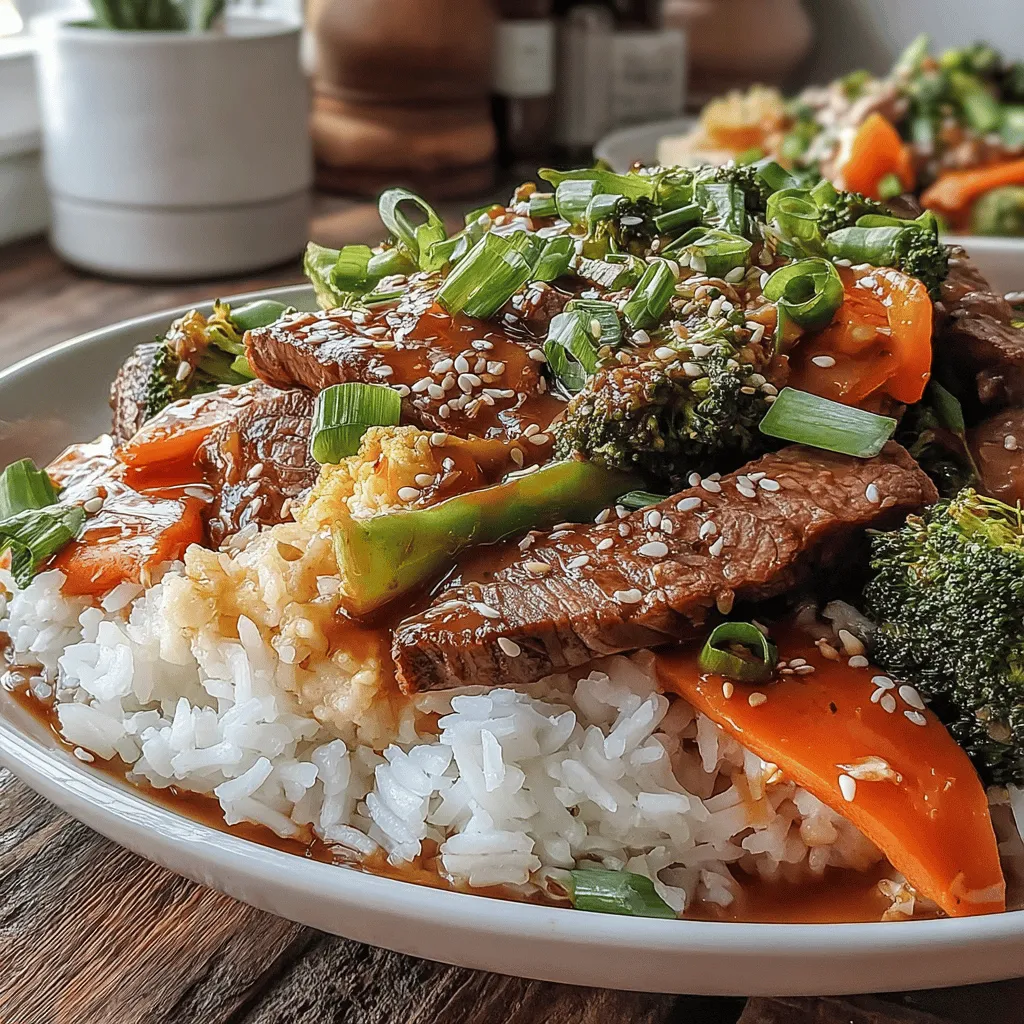 Quick Beef and Broccoli Stir-Fry with Rice is a delightful and nutritious dish that brings the vibrant flavors of Asian cuisine straight to your dinner table. This recipe is not only quick to prepare but also packed with essential nutrients, making it a favorite among busy families and health-conscious individuals alike.