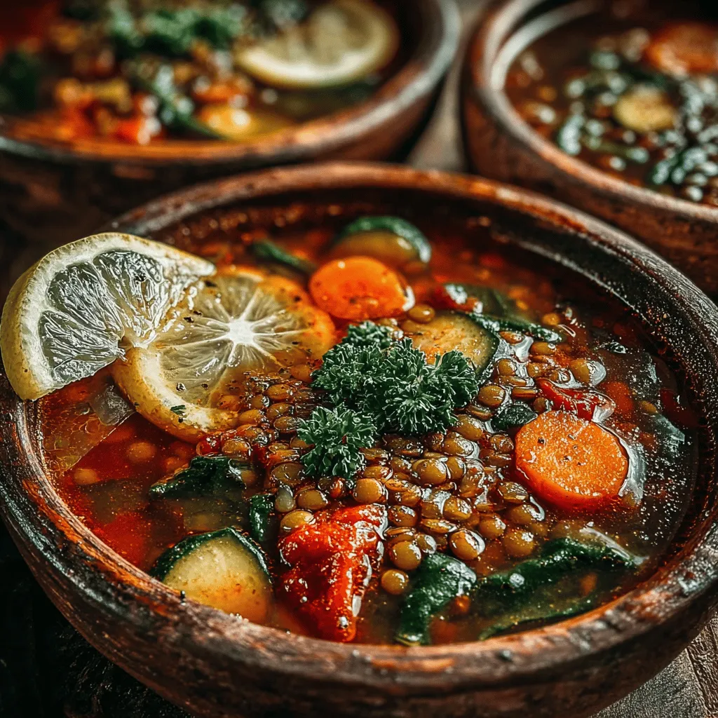 Welcome to the world of wholesome and hearty soups! Today, we’re diving into a delightful recipe for Luscious Lentil Delight Soup. This nourishing dish is not only packed with flavor but also brimming with essential nutrients, making it a perfect choice for a cozy meal. Whether you're looking for a comforting dinner option or a healthy lunch, this lentil soup will satisfy your cravings while supporting your wellness journey. Join us as we explore the ingredients, preparation, and health benefits of this delectable soup.