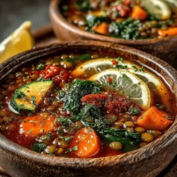 Welcome to the world of wholesome and hearty soups! Today, we’re diving into a delightful recipe for Luscious Lentil Delight Soup. This nourishing dish is not only packed with flavor but also brimming with essential nutrients, making it a perfect choice for a cozy meal. Whether you're looking for a comforting dinner option or a healthy lunch, this lentil soup will satisfy your cravings while supporting your wellness journey. Join us as we explore the ingredients, preparation, and health benefits of this delectable soup.