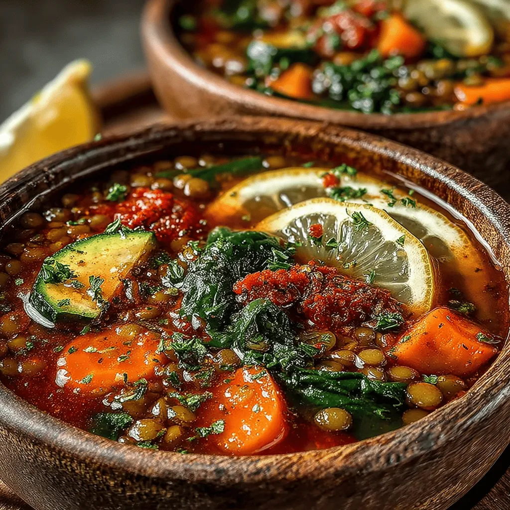 Welcome to the world of wholesome and hearty soups! Today, we’re diving into a delightful recipe for Luscious Lentil Delight Soup. This nourishing dish is not only packed with flavor but also brimming with essential nutrients, making it a perfect choice for a cozy meal. Whether you're looking for a comforting dinner option or a healthy lunch, this lentil soup will satisfy your cravings while supporting your wellness journey. Join us as we explore the ingredients, preparation, and health benefits of this delectable soup.