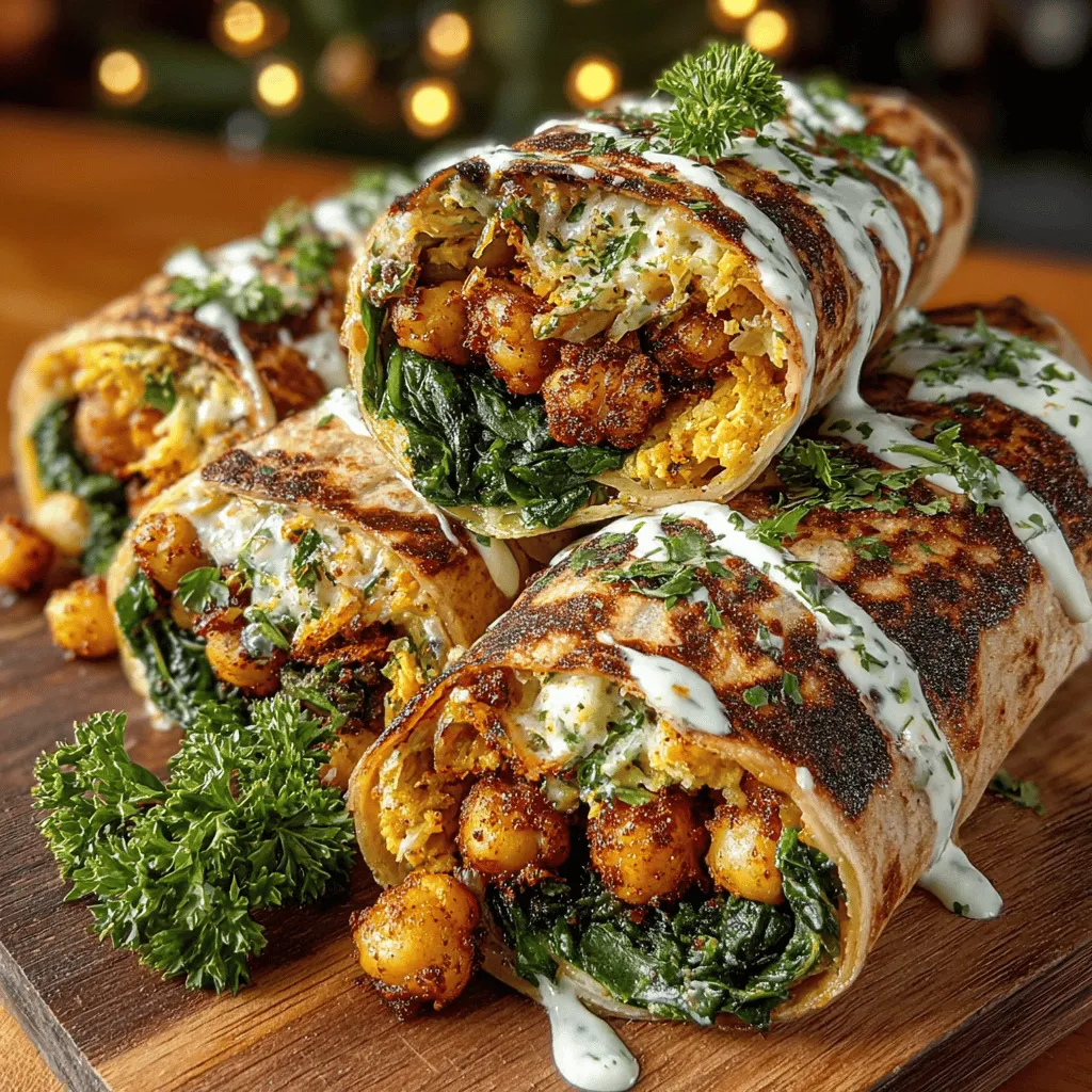 In today's fast-paced world, finding meals that are both nutritious and quick to prepare can be a challenge. Enter the Spicy Chickpea and Spinach Wraps—an easy, flavorful, and healthy option that caters to both busy schedules and taste buds. Packed with protein, fiber, and vibrant spices, these wraps will not only satisfy your hunger but also provide you with essential nutrients. In this article, we will explore the recipe in detail, highlighting the benefits of each ingredient, the preparation process, and tips for serving.