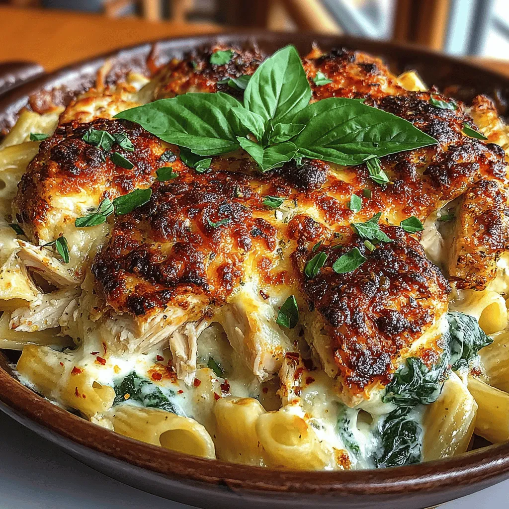 Highlighting the mouthwatering combination of creamy textures and savory flavors, the Cheesy Delight: Creamy Chicken and Spinach Pasta Bake is a perfect meal for any occasion. This recipe is not only easy to prepare but also a comforting dish that appeals to both adults and children alike. In this article, we will explore the steps to create this delectable pasta bake, delve into its nutritional benefits, and offer insights into variations you can try. Whether you are looking for a weeknight dinner solution or a dish that will impress guests, this creamy chicken and spinach pasta bake is sure to become a favorite in your household.