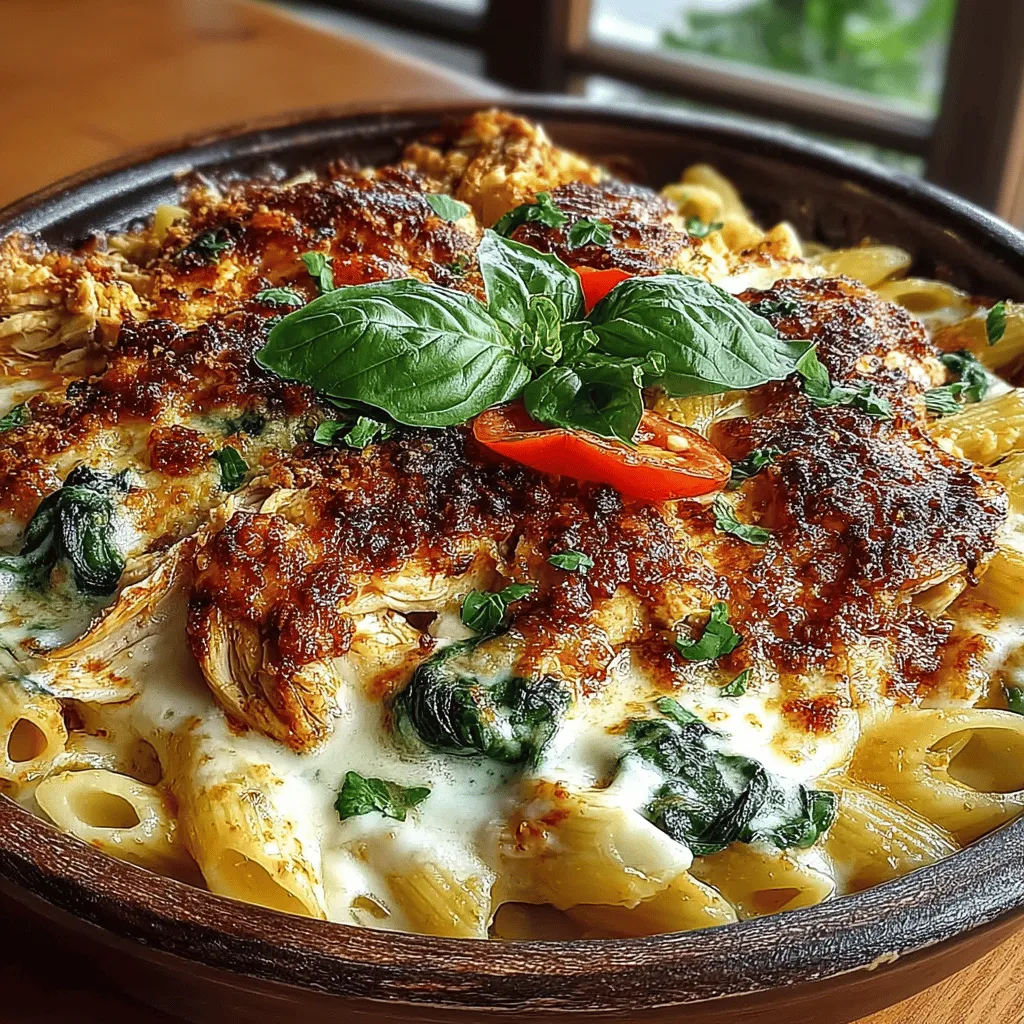 Highlighting the mouthwatering combination of creamy textures and savory flavors, the Cheesy Delight: Creamy Chicken and Spinach Pasta Bake is a perfect meal for any occasion. This recipe is not only easy to prepare but also a comforting dish that appeals to both adults and children alike. In this article, we will explore the steps to create this delectable pasta bake, delve into its nutritional benefits, and offer insights into variations you can try. Whether you are looking for a weeknight dinner solution or a dish that will impress guests, this creamy chicken and spinach pasta bake is sure to become a favorite in your household.