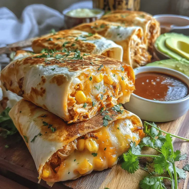 Wraps have become increasingly popular as a versatile meal option, appealing to busy families and food enthusiasts alike. Their convenience and adaptability make them perfect for a variety of occasions, from casual dinners to festive gatherings. Among the many wrap recipes out there, Cheesy BBQ Chicken Wraps stand out for their delicious flavor and satisfying ingredients.