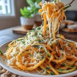 Discover the delightful world of crispy snacks with our Crispy Cheddar Garlic Zucchini Strings recipe. This dish perfectly balances the savory richness of cheddar cheese with the fresh, garden-like taste of zucchini, making it an ideal appetizer or snack. Whether you’re looking to impress guests at a gathering or simply enjoy a healthier treat at home, these zucchini strings are easy to prepare and deliciously satisfying. In this article, we will guide you through the process of creating this mouthwatering dish, breaking it down into manageable steps, while also sharing some background on the health benefits and versatility of zucchini.