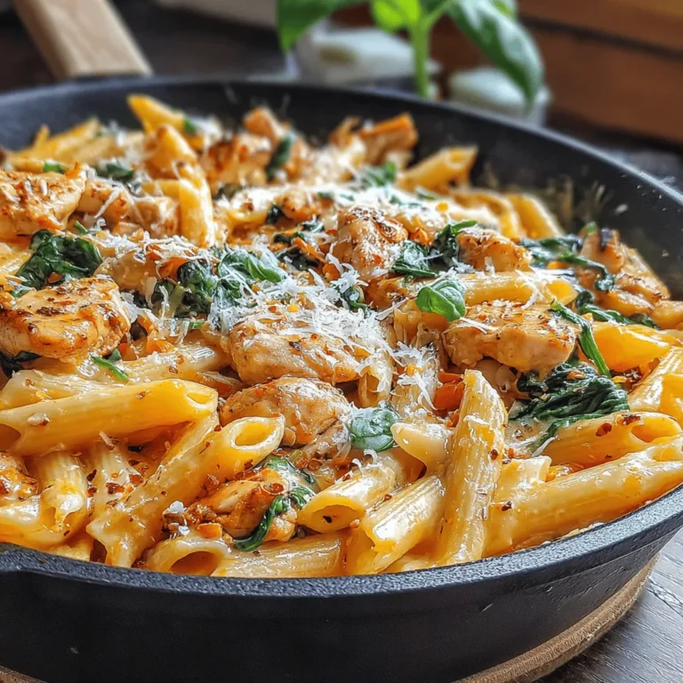 Explore the delightful flavors and comforting textures of our Spinach Whisper Chicken Pasta Skillet. This easy-to-follow recipe combines tender chicken, fresh spinach, and a creamy sauce, making it a perfect weeknight dinner option for families. Not only is it a quick meal ready in just 30 minutes, but it is also packed with nutrients and flavor, satisfying even the pickiest eaters. In this article, we will delve into the ingredients, preparation steps, and the unique qualities that make this dish a must-try.