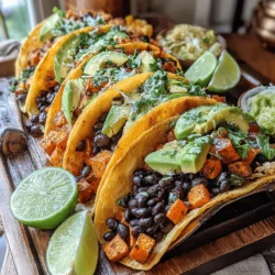 Vegetarian tacos are an increasingly popular choice for those seeking delicious and satisfying meal options. With a delightful combination of flavors and textures, they offer a versatile canvas for creativity in the kitchen. Among the myriad of vegetarian taco recipes, sweet and savory black bean and sweet potato tacos stand out as a crowd-pleaser.