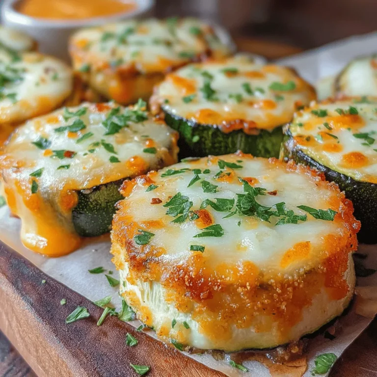 If you're searching for a quick and healthy side dish that doesn't skimp on flavor, look no further than Parmesan Garlic Baked Zucchini. This simple recipe showcases the natural goodness of zucchini while elevating it with the rich flavors of Parmesan cheese and garlic. Not only is it delicious, but it's also incredibly easy to prepare, making it a perfect addition to your weeknight meals or a delightful snack.