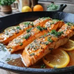 Salmon has surged in popularity as a go-to healthy meal choice, and for good reason. Packed with nutrients and bursting with flavor, it’s a versatile fish that can elevate any dinner table. This Zesty Skillet Lemon Herb Salmon is not only delicious but also easy to prepare, making it perfect for busy weeknights.