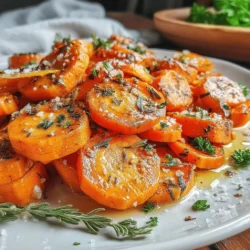 Roasting vegetables is a simple yet transformative cooking technique that brings out their natural sweetness and flavors. Among the many vegetables that can be roasted, carrots stand out for their vibrant color, appealing texture, and nutritional benefits. Carrots are rich in vitamins and antioxidants, making them a popular choice for health-conscious individuals.