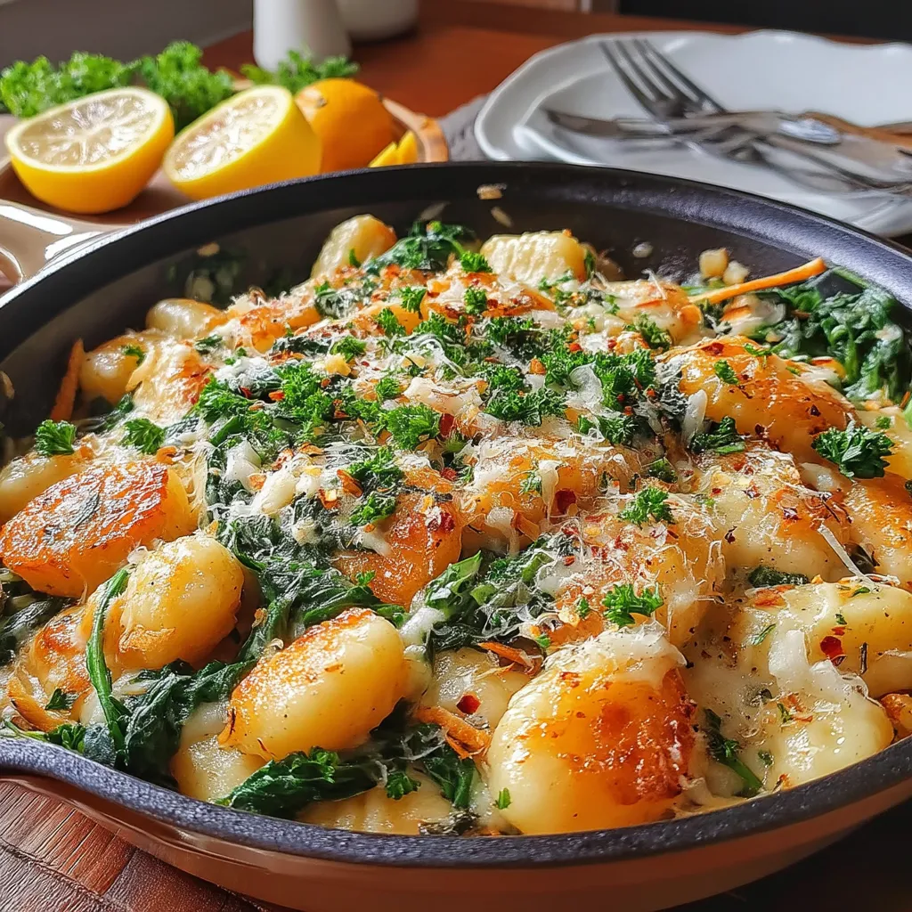 In today's fast-paced world, finding time to cook a nutritious meal can often feel like a challenge. The Speedy One-Pan Parmesan Gnocchi & Greens is here to save the day. This dish strikes the perfect balance between quick preparation and wholesome ingredients, making it an ideal choice for busy weeknights.