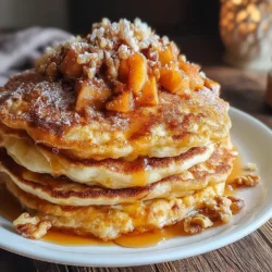 There's nothing quite like the comfort of warm pancakes, especially when the chill of colder seasons sets in. These warm apple-cinnamon skillet pancakes not only provide that cozy feeling but also elevate your breakfast experience with the delightful combination of caramelized apples and aromatic cinnamon. This recipe offers a unique twist on classic pancakes, making them perfect for breakfast or brunch gatherings.