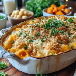 Comfort food holds a cherished place in our hearts, often evoking memories of family gatherings and cozy nights in. It's the kind of food that warms you from the inside out, providing solace during challenging times. This recipe for Butternut Squash Macaroni Bake takes traditional comfort food to a new level with its creamy texture and rich flavor profile.