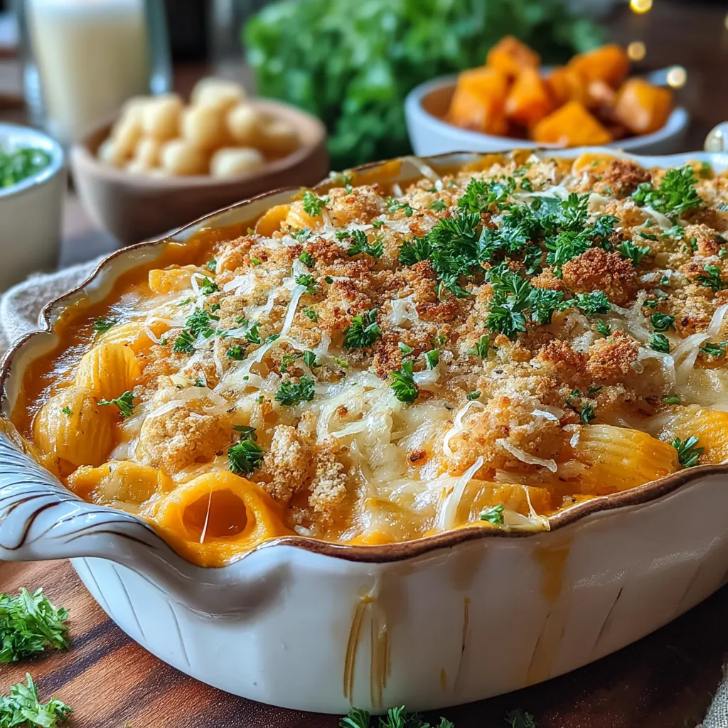 Comfort food holds a cherished place in our hearts, often evoking memories of family gatherings and cozy nights in. It's the kind of food that warms you from the inside out, providing solace during challenging times. This recipe for Butternut Squash Macaroni Bake takes traditional comfort food to a new level with its creamy texture and rich flavor profile.