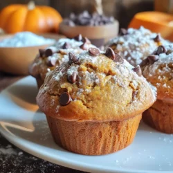 As the leaves change and the air turns crisp, there’s nothing quite like the warm and cozy flavors of fall. These Pumpkin Chocolate Chip Delight Muffins capture the essence of the season, making them a perfect addition to your breakfast table, snack time, or even dessert. Combining the rich taste of pumpkin with the delightful sweetness of chocolate, this recipe is not only simple to prepare but also fills your kitchen with an irresistible aroma.