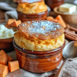 In the realm of delightful desserts, the Air Fryer Cloud-Soft Sweet Potato Soufflé stands out as a unique and heavenly treat. This recipe combines the natural sweetness of sweet potatoes with a light and airy texture that is sure to please your palate. Whether you’re hosting a dinner party or simply indulging in a special dessert at home, this soufflé is a fantastic option. Not only is it easy to prepare, but it also utilizes the air fryer for a healthier twist on a classic dish. In this article, we will delve into the ingredients, preparation steps, and tips for achieving the perfect soufflé, ensuring your culinary journey is both enjoyable and successful.