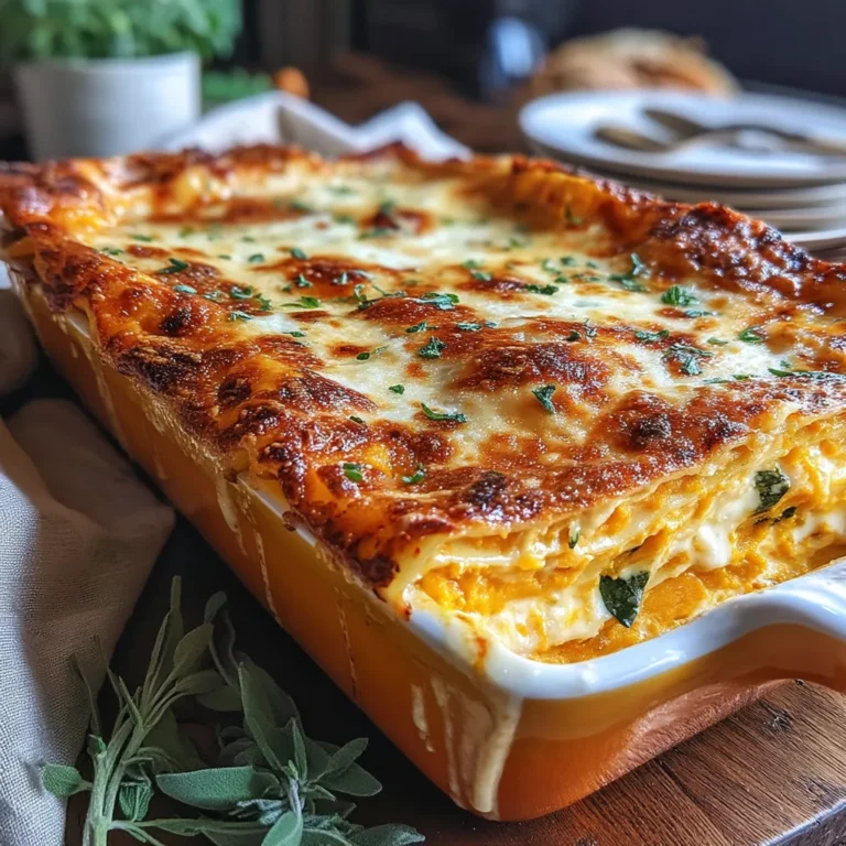 As the leaves turn and the air grows crisp, there's nothing quite like a warm, comforting dish to celebrate the flavors of fall. Hearty pumpkin lasagna with sage cream is the perfect answer to those chilly evenings, wrapping you in layers of rich taste and cozy aromas. This dish harmoniously combines the sweetness of pumpkin, the earthiness of sage, and the creaminess of cheeses, creating an irresistible meal that warms both the heart and stomach.