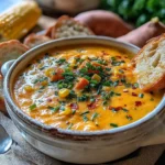 Creamy Sweet Potato and Corn Chowder is a comforting and nutritious dish that warms both the body and soul. This chowder is perfect for chilly days, offering a delightful combination of flavors and textures that make it a favorite among many. With its rich and creamy base, this chowder not only satisfies your taste buds but also nourishes your body.